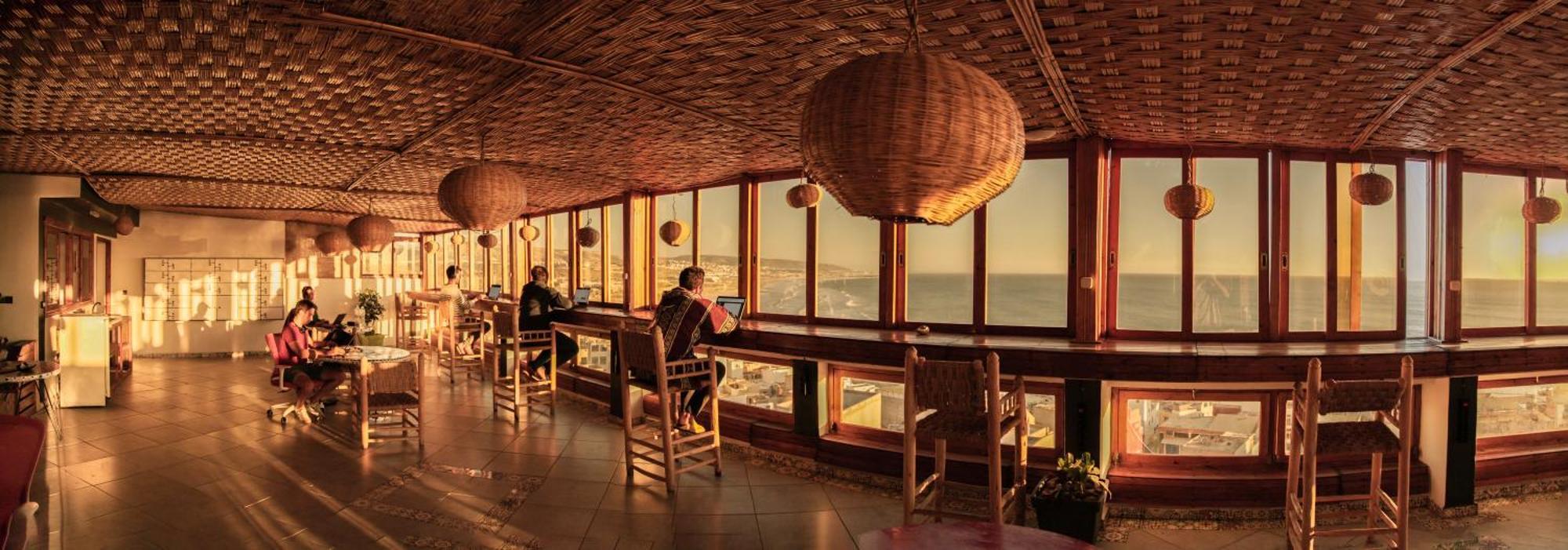 Adventurekeys Surf Yoga Cowork Bed and Breakfast Taghazout Buitenkant foto