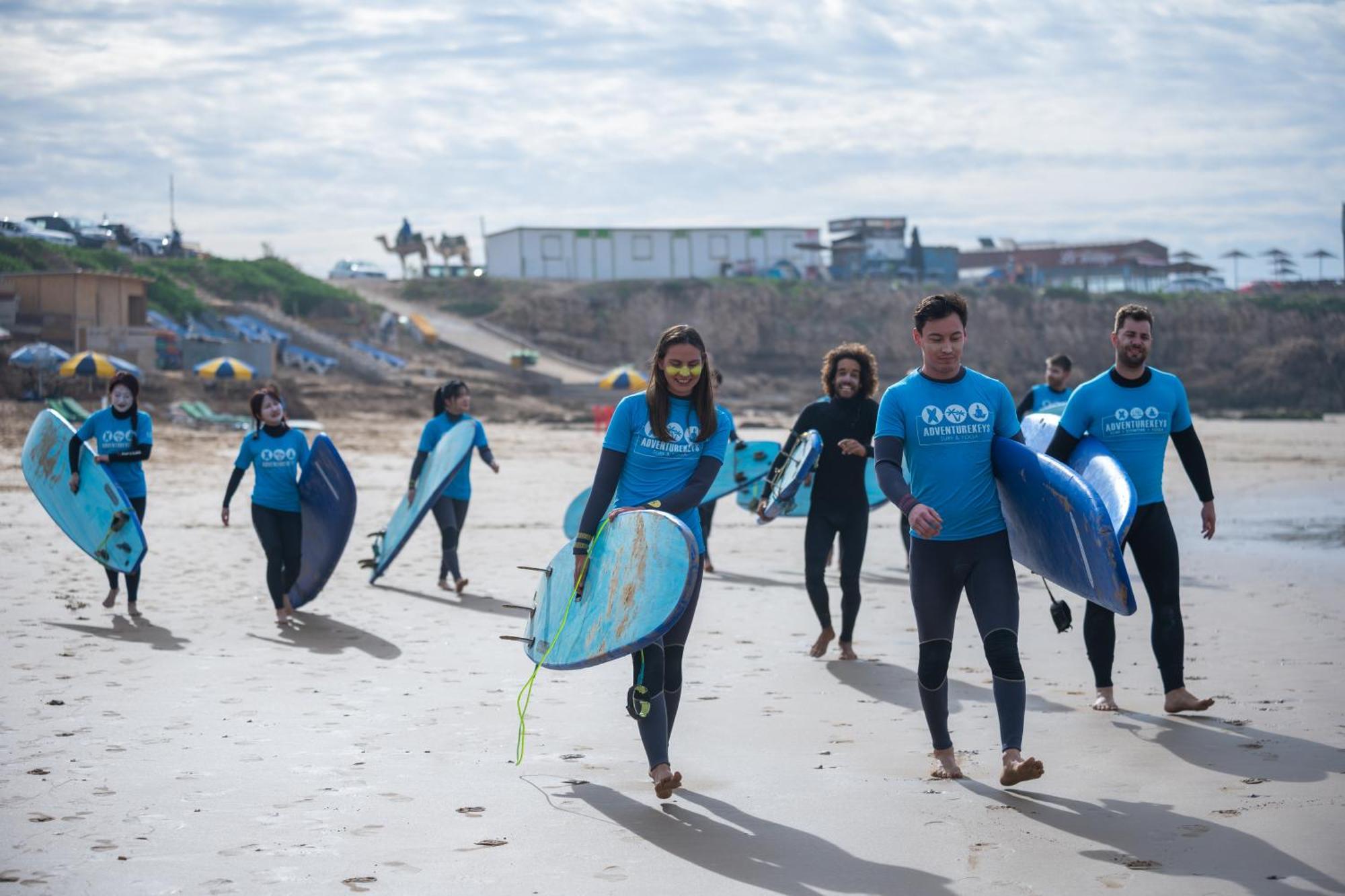 Adventurekeys Surf Yoga Cowork Bed and Breakfast Taghazout Buitenkant foto