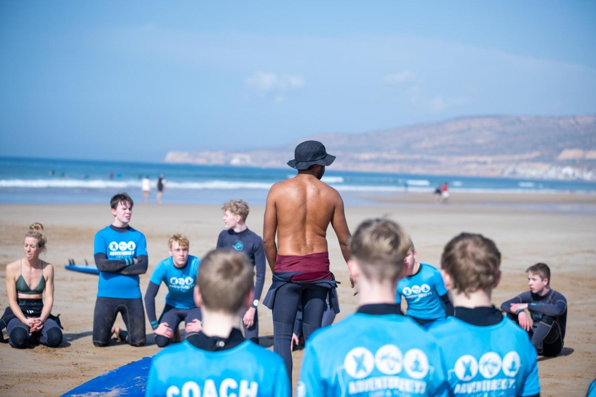 Adventurekeys Surf Yoga Cowork Bed and Breakfast Taghazout Buitenkant foto