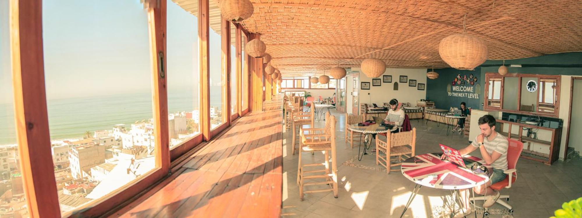 Adventurekeys Surf Yoga Cowork Bed and Breakfast Taghazout Buitenkant foto
